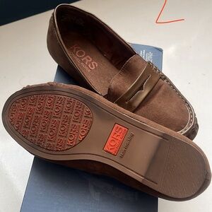 Michael Kors Brown Slip-On Loafers for Effortless Style